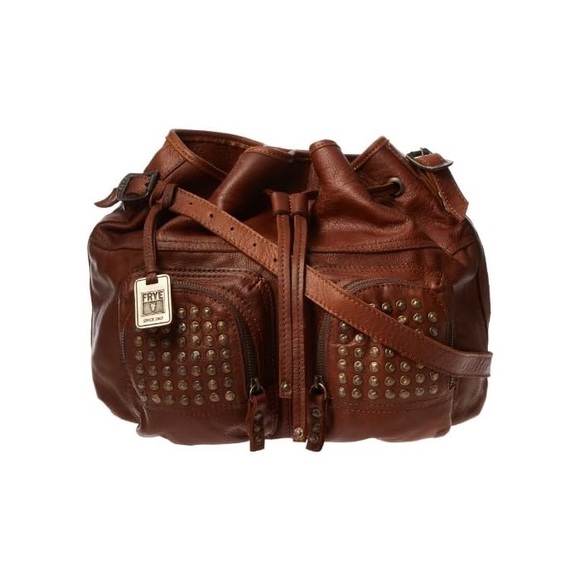 FRYE Brooke Studded Crossbody Drawstring Bag - Picture 4 of 14